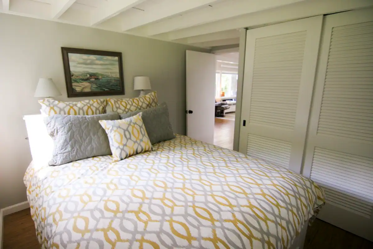 Master Bedroom Facing Bed